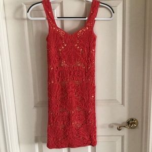 Free People Sleeveless Crochet Dress